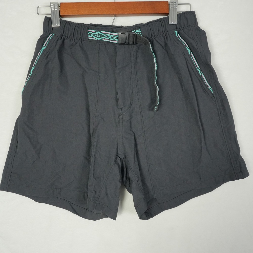 Chubbies Black Shorts‎ Men's Small Elastic Waist Outdoor Belted 5.5 Inseam